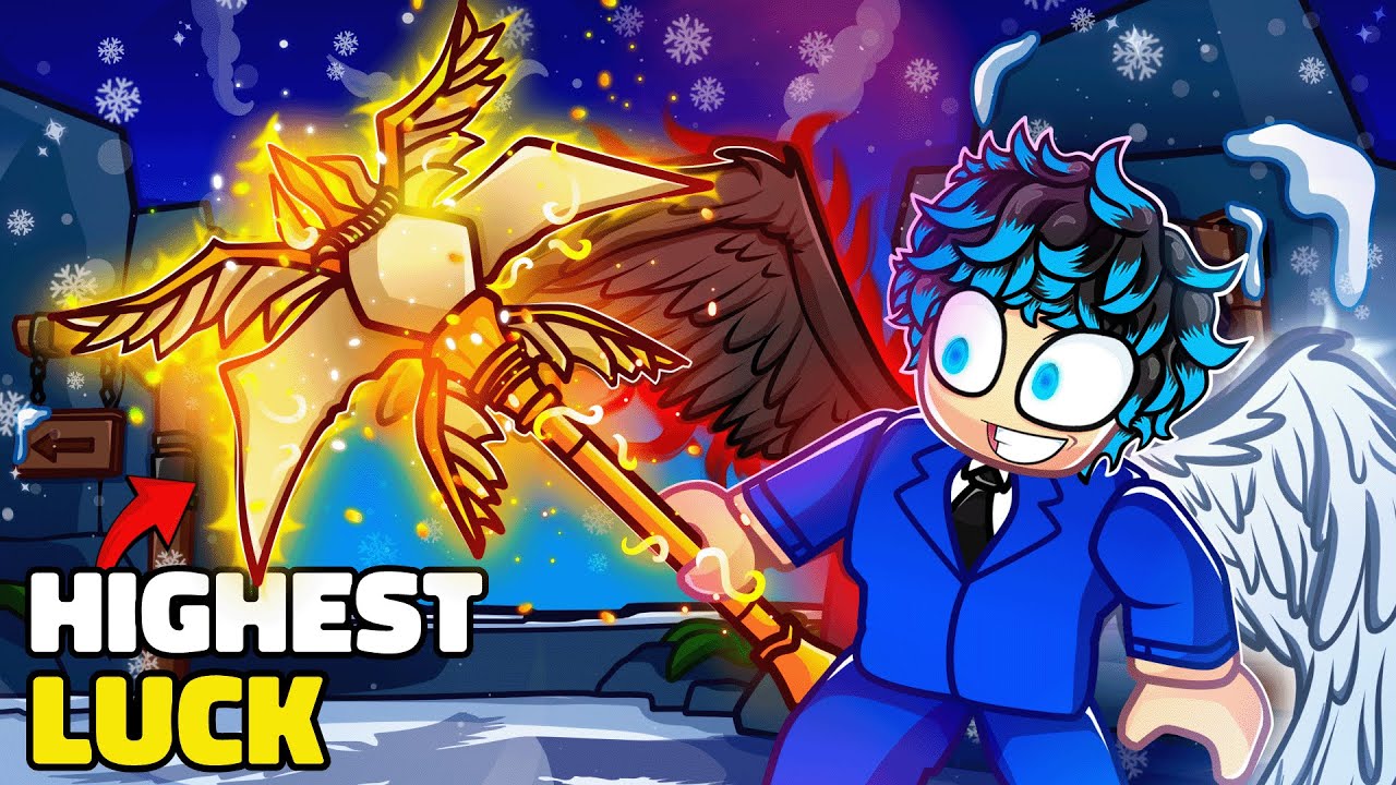 I Created the Most OVERPOWERED Heaven Pickaxe on The Forge!