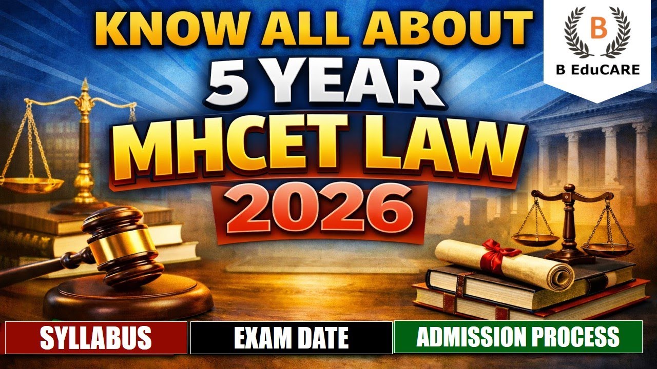 All about 5 YEAR  MHCET LAW 2026 | Syllabus | Exam Date | Admission Process #cet #cet2026