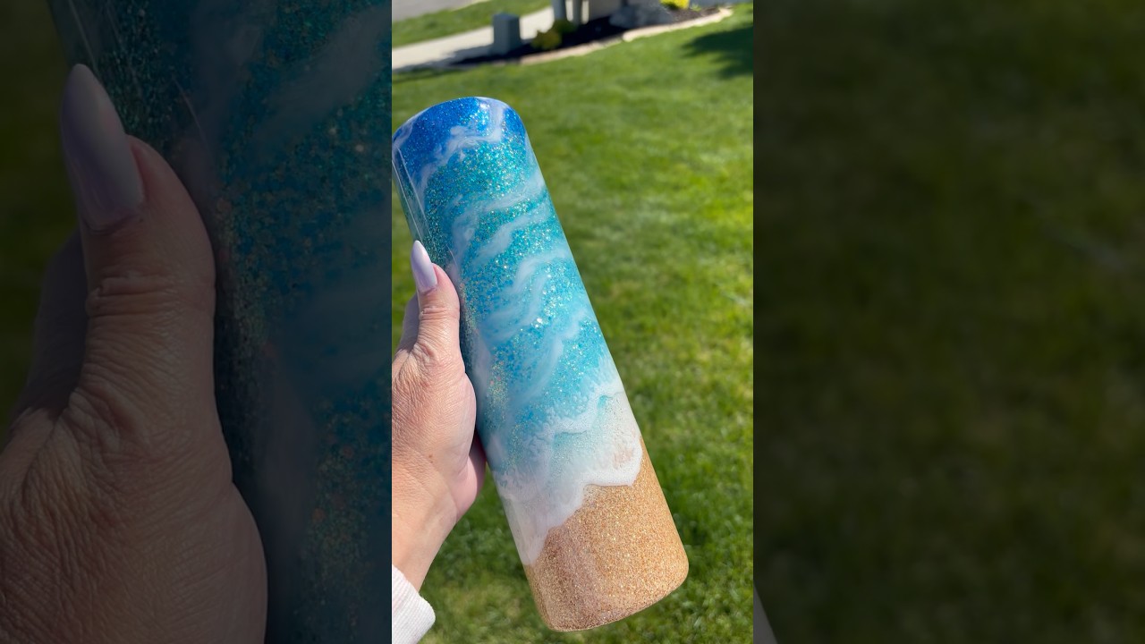 Who&rsquo;s ready to learn! #tumblers #diy #craft #glittertumbler #resinart