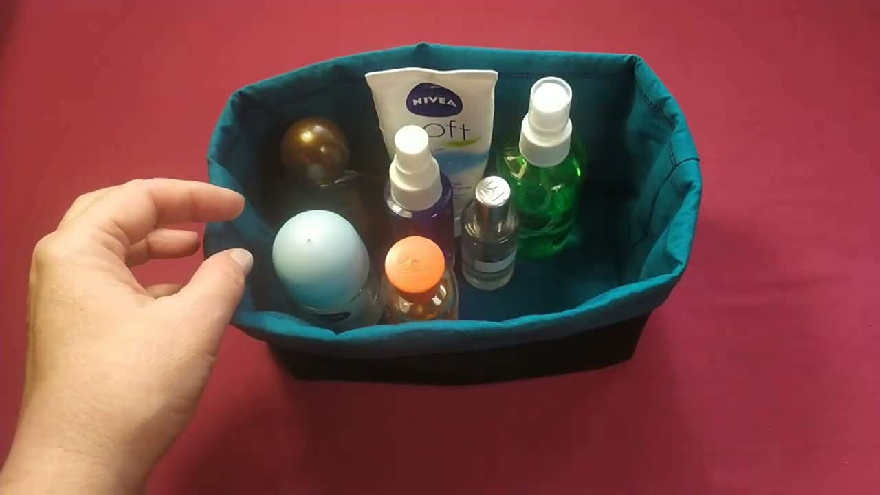 Коробка-органайзер из ткани: как сшить своими руками ! 😀 DIY Fabric Box Sewing Tutorial 😀