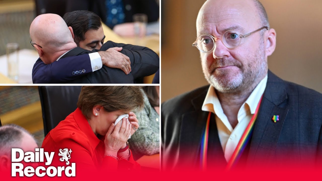 Patrick Harvie fights back tears as he pays tribute to Christina McKelvie after her death aged 57