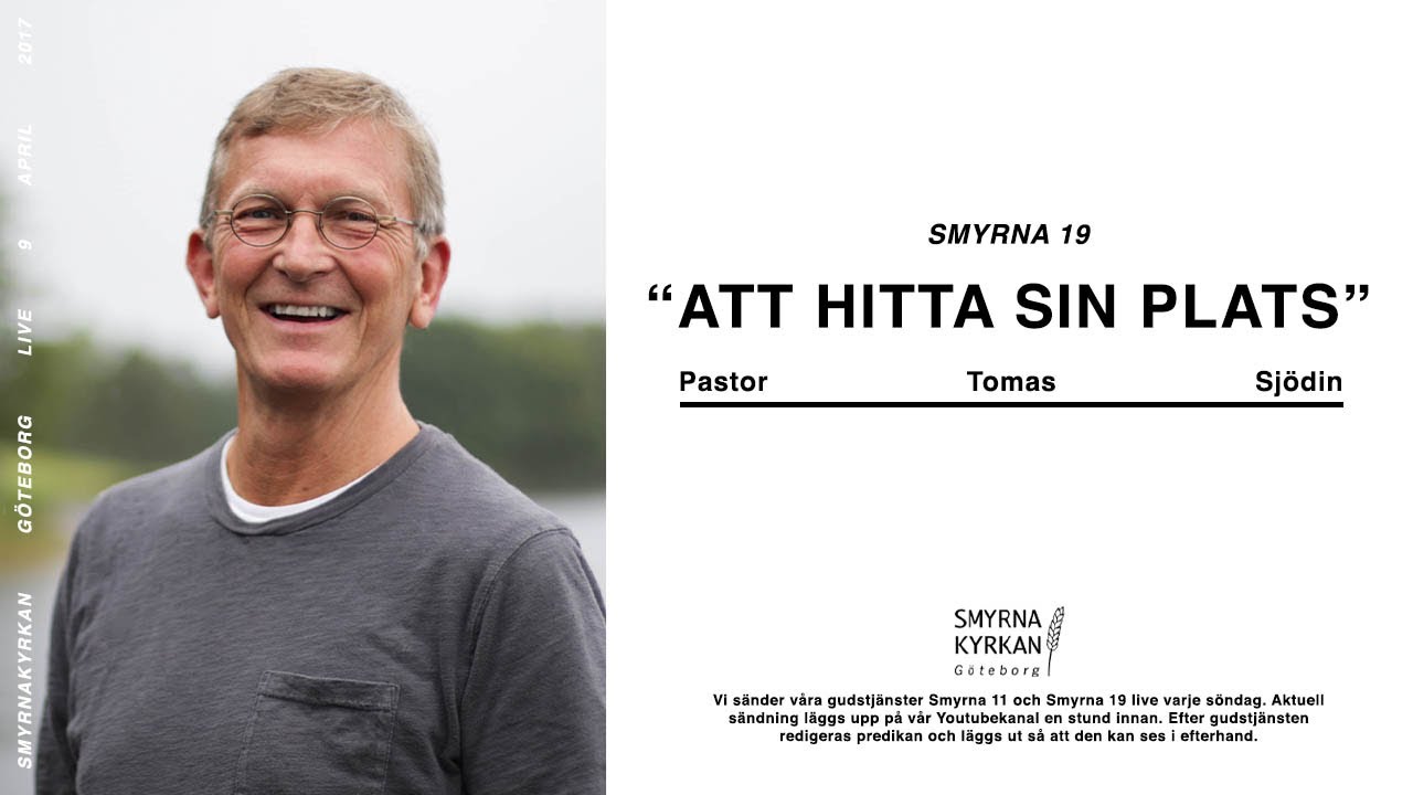 Att hitta sin plats | Tomas Sjödin