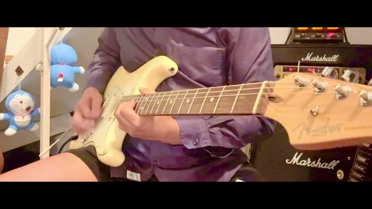 Hotel California -The Eagle-cover section solo Guitar for lesson 