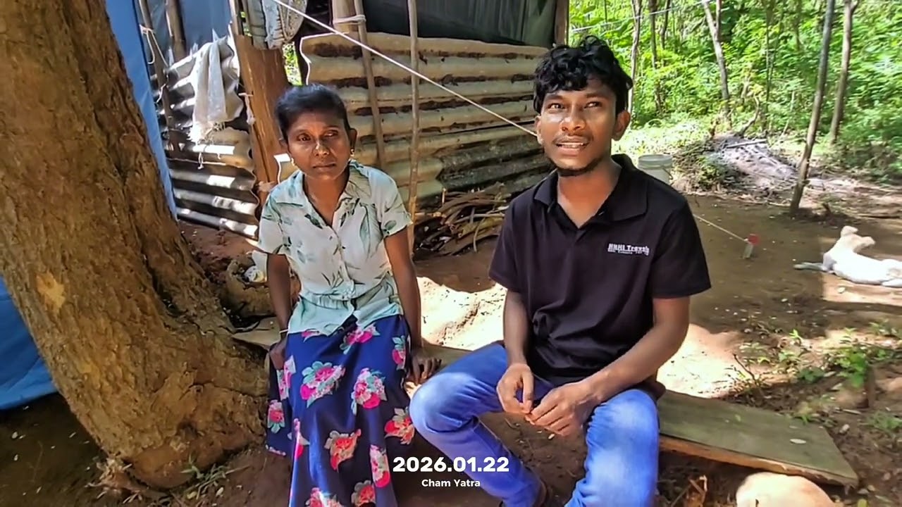 නායට ඔවුන්ගේ සියල්ල අහිමි වි,අද මඩුවකට වි දිවි ගෙවන අම්මයි පුතයි.🥺