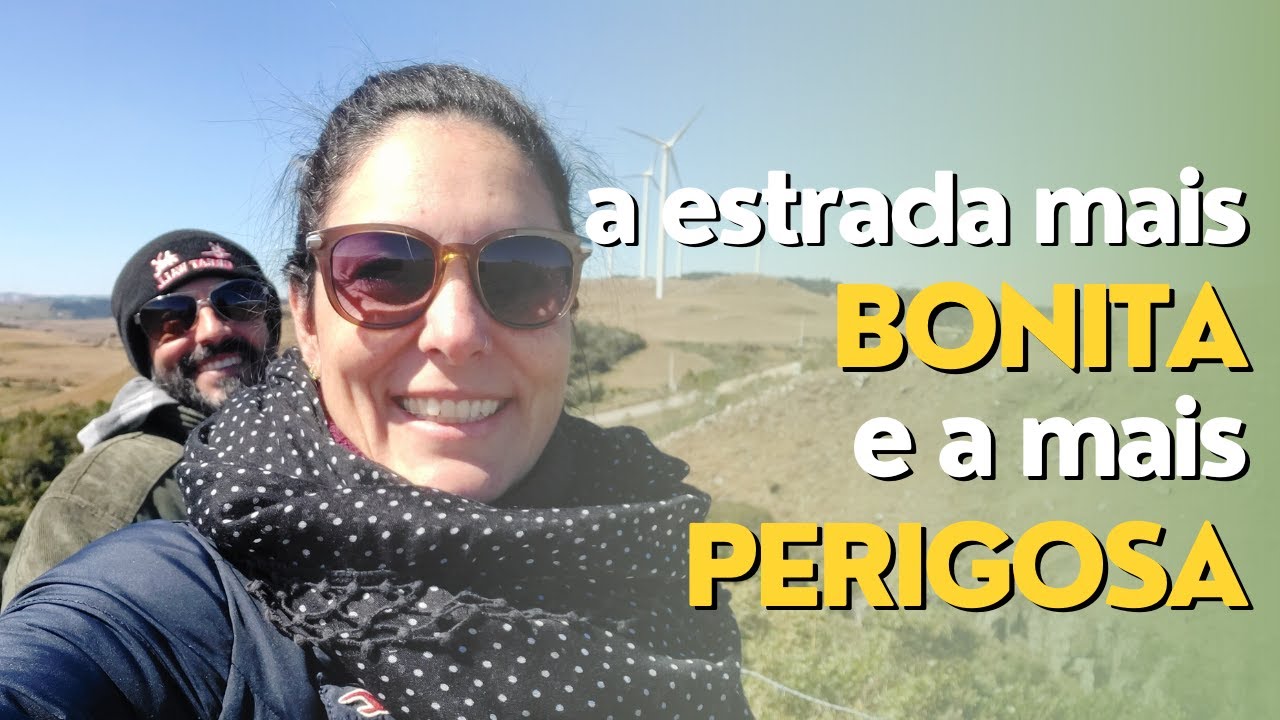 Frio abaixo de 0°C na Serra Catarinense - Pegamos a estrada mais bonita e a mais perigosa! - #001