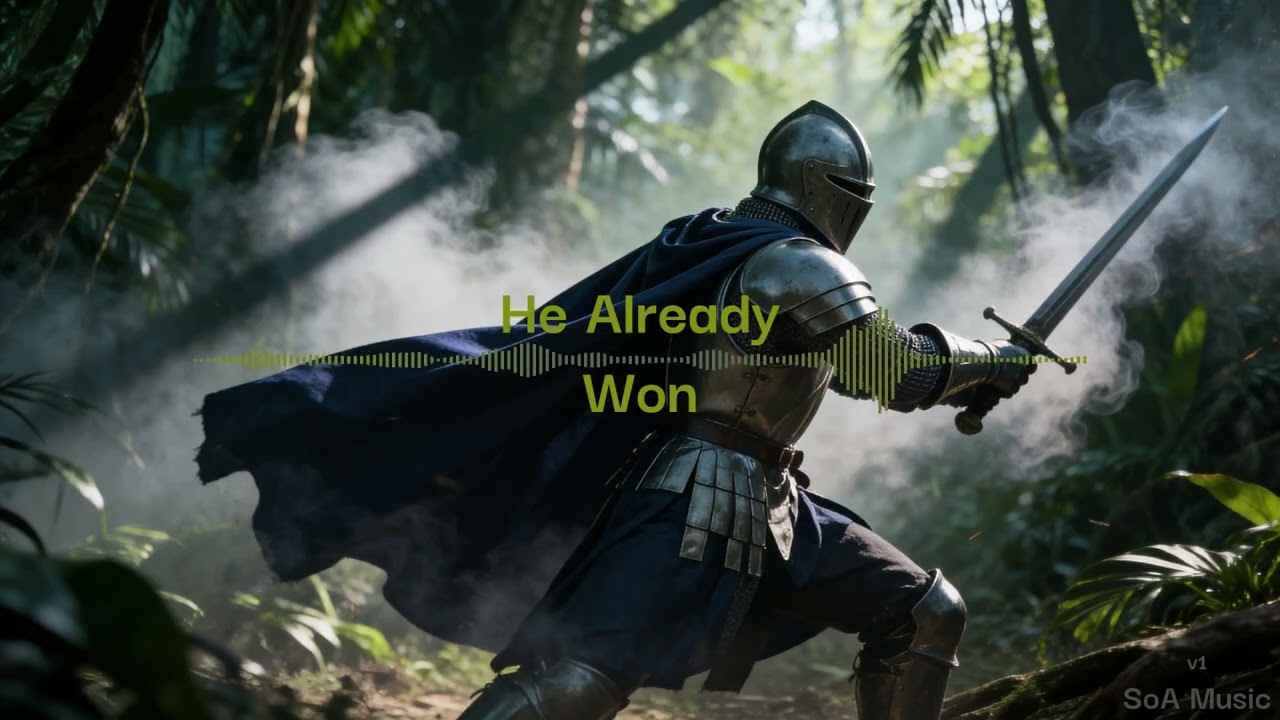 He Already Won v1 (made with AI. Lyrics in the description.)