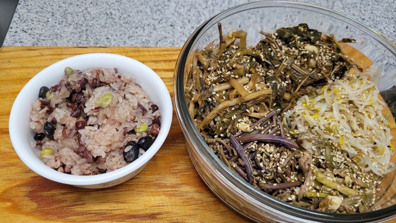 정월대보름 🌾오곡밥과 전통나물 5가지 만드는 법 jeong-woldaeboleum5 Korean Vegetable Recipes #정월대보름나물 #오곡밥 #namullesipi