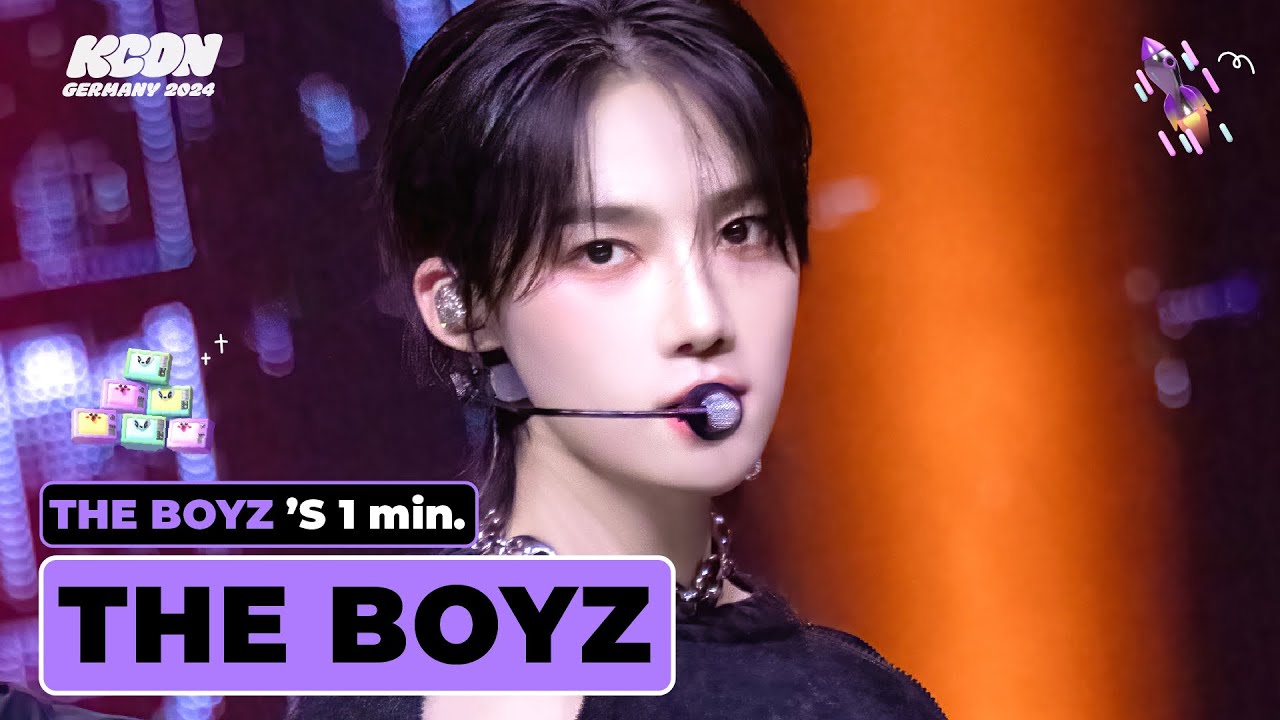 THE BOYZ (더보이즈) 's 1min. ⏱💞 | KCON GERMANY 2024