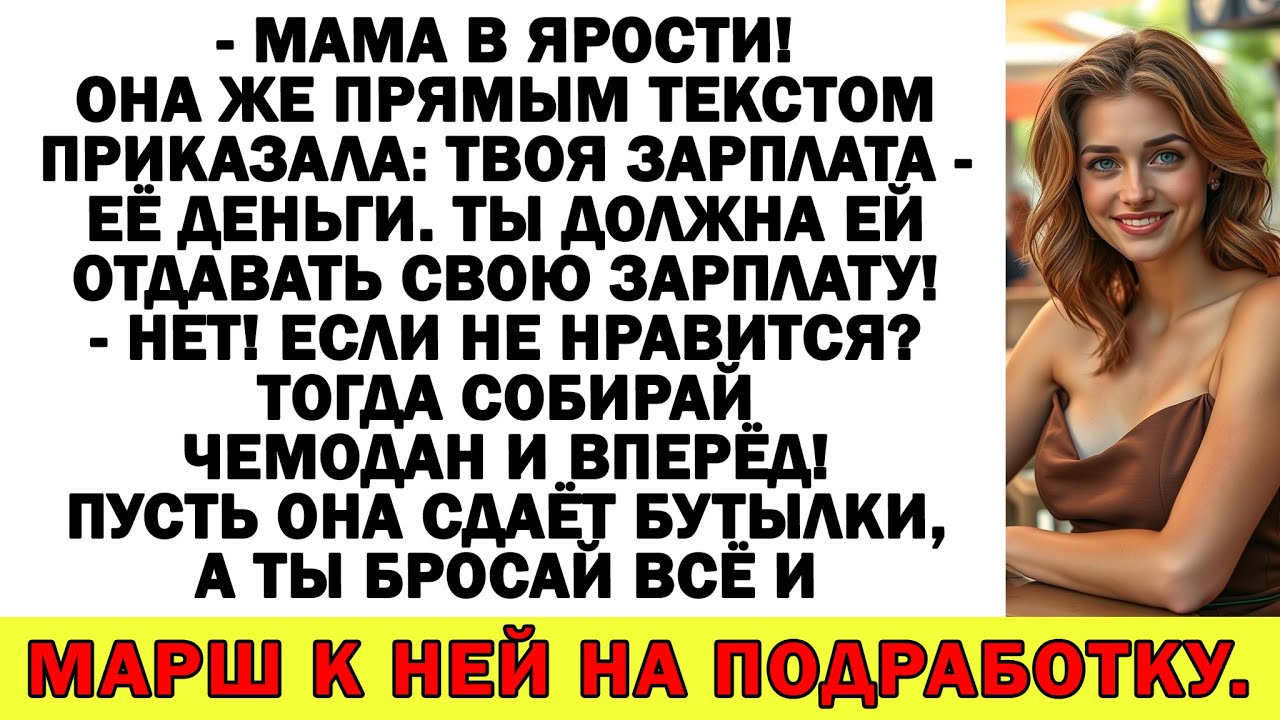Хочешь содержать маму — живи с ней! А я улетаю на курорт, без тебя и без проблем.