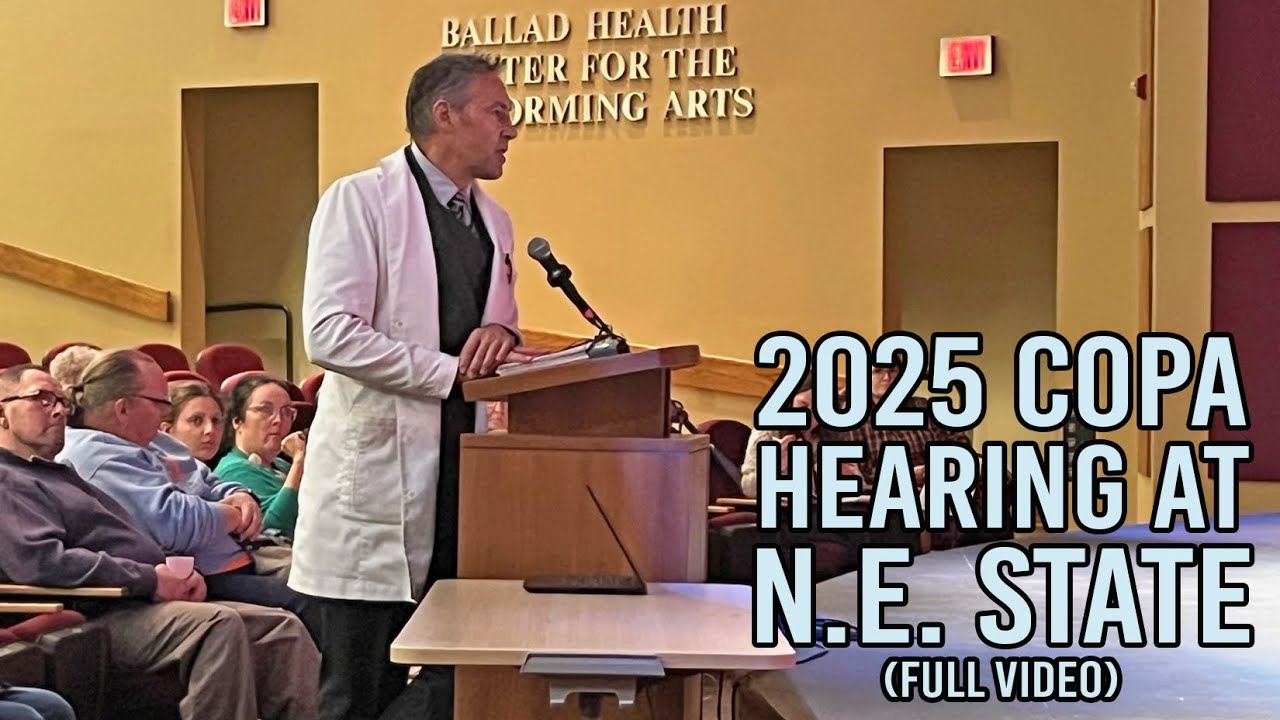 Full Live Stream: Ballad Health/TN Department of Health COPA Hearing