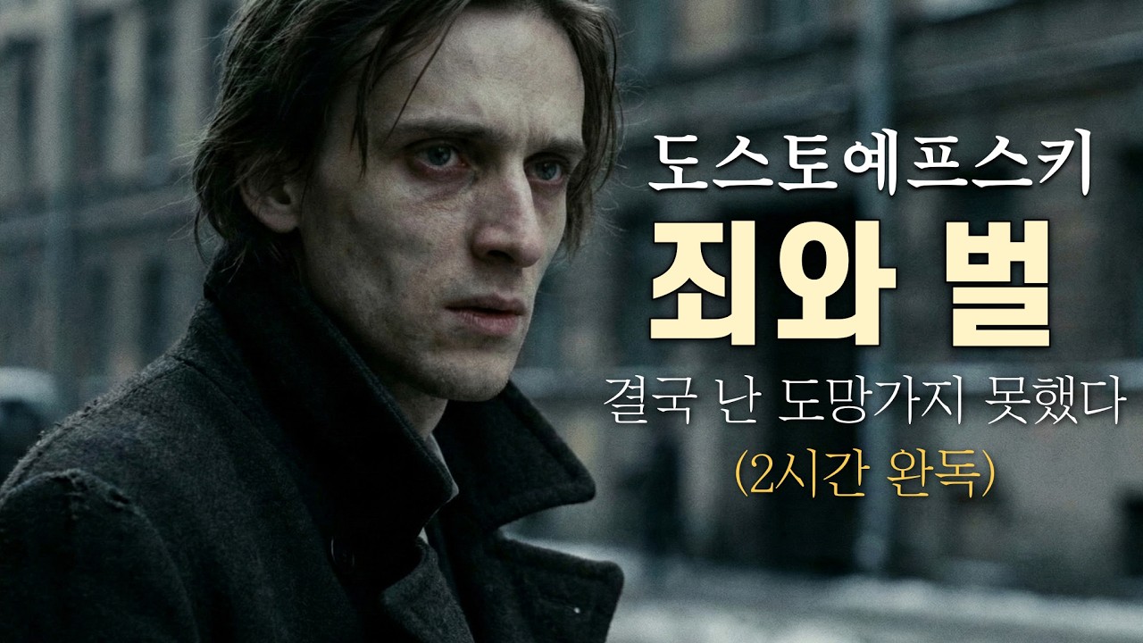 [중간광고없음] 고전소설 결국 자기 자신에게서 도망치지 못했다 | 도스토예프스키 '죄와 벌' 2시간 완독