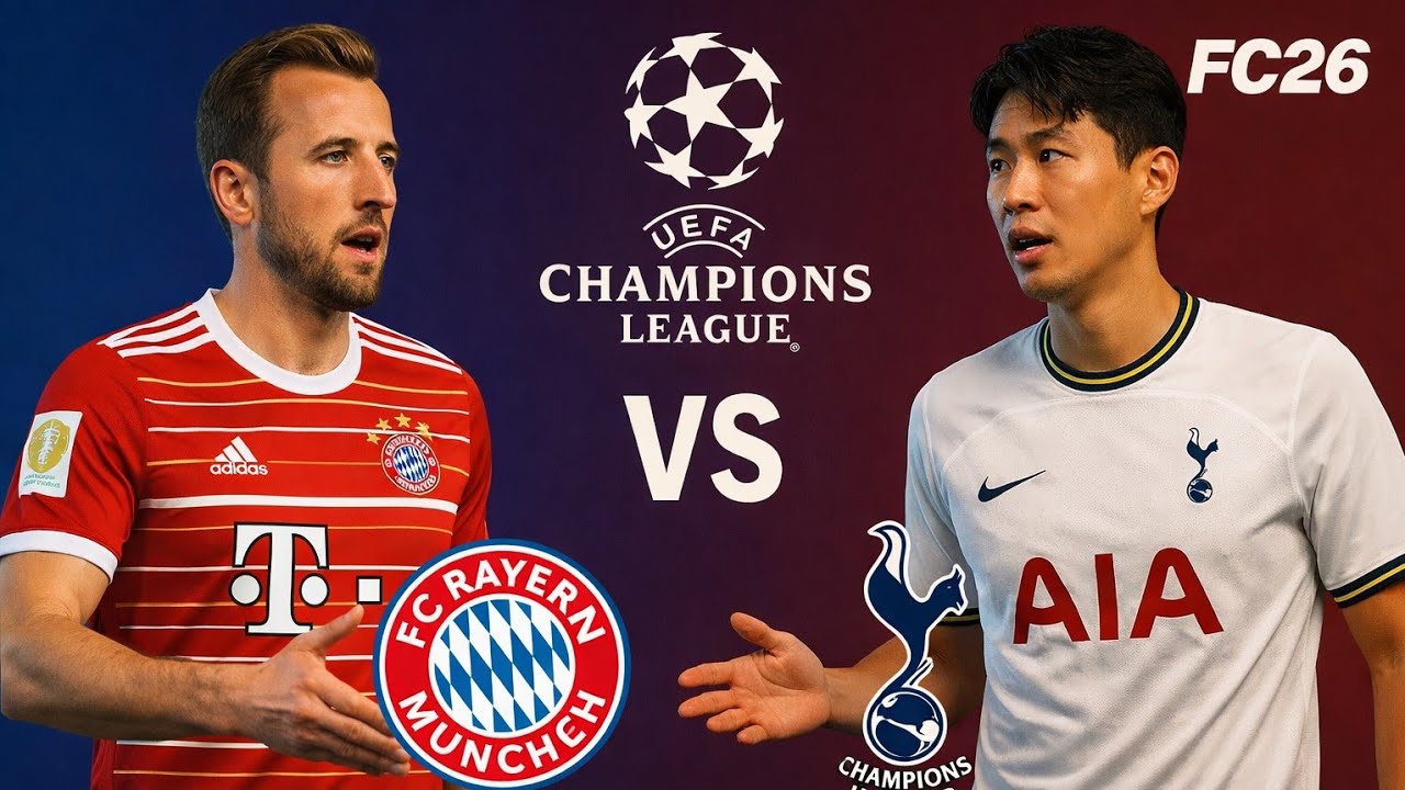 FC26 | Bayern Munich vs Tottenham | Champions League