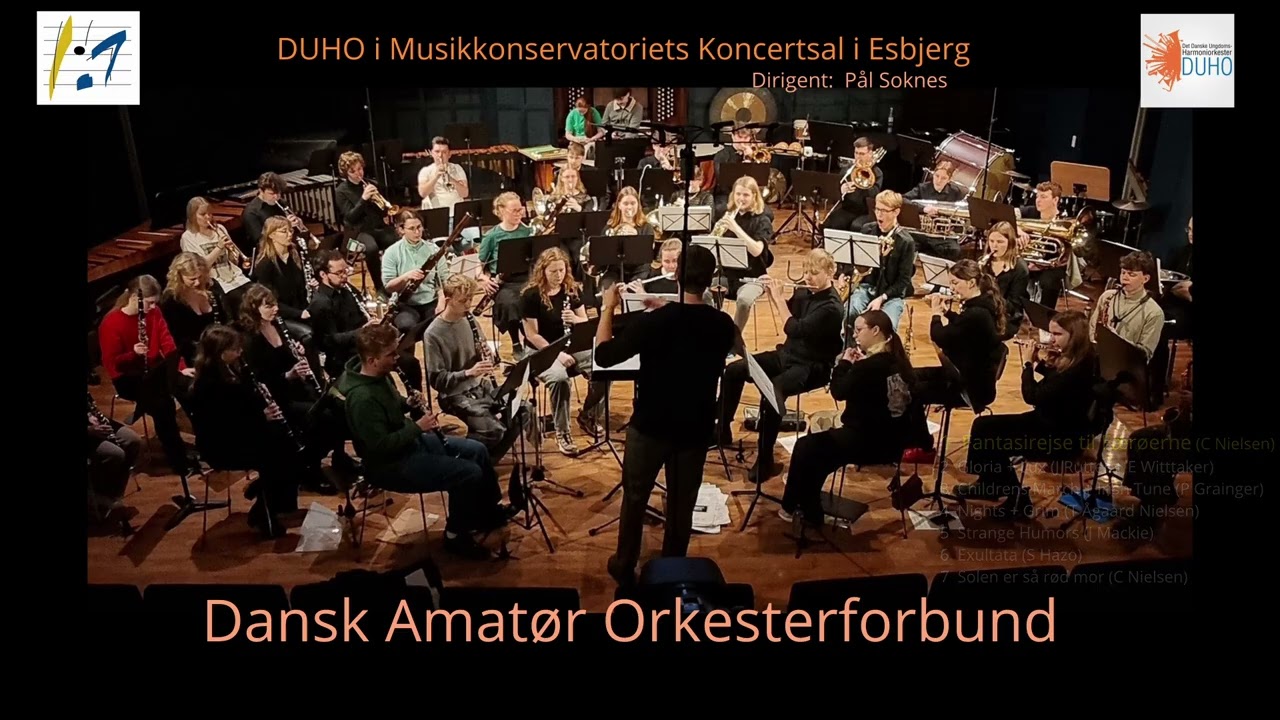 Det Danske Ungdoms-Harmoniorkester - LIVE fra Esbjerg [Hele koncerten]