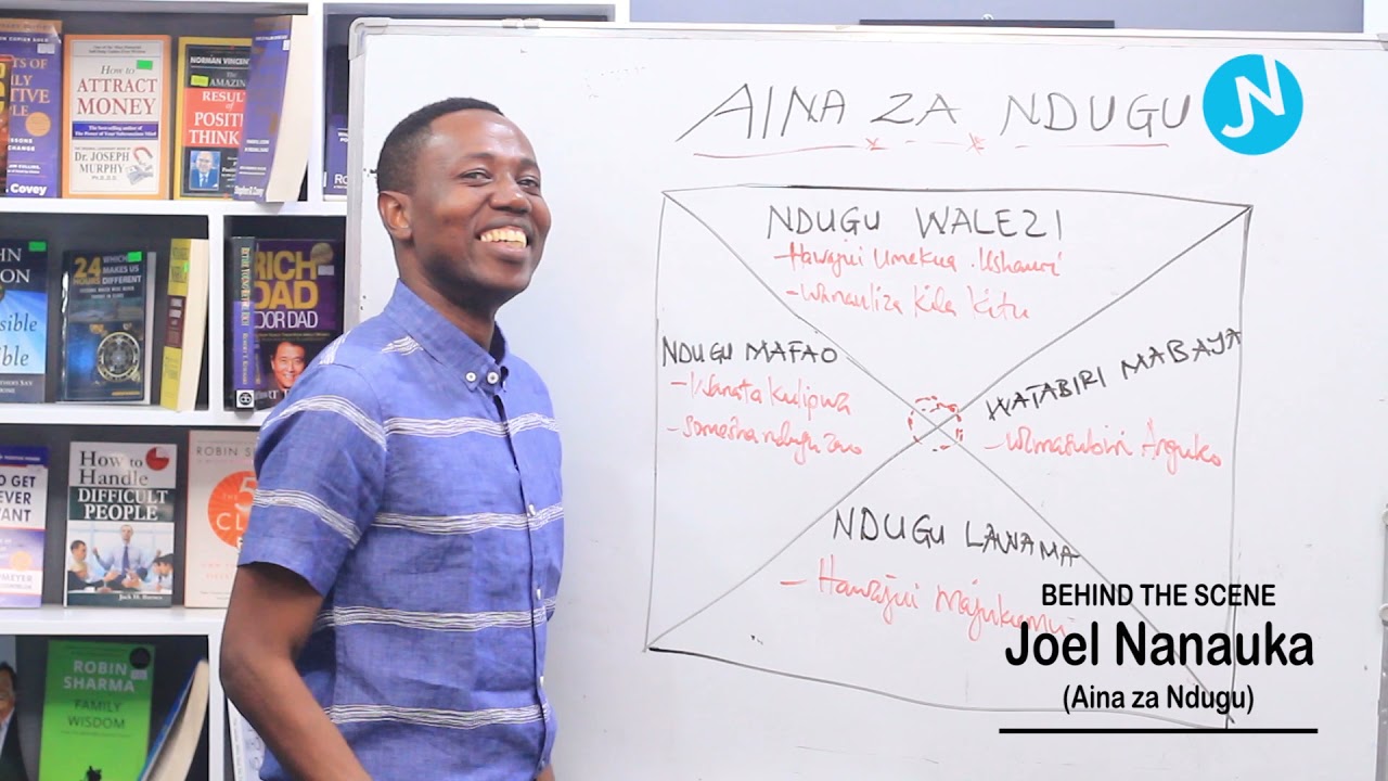 AINA ZA NDUGU - BEHIND THE SCENE