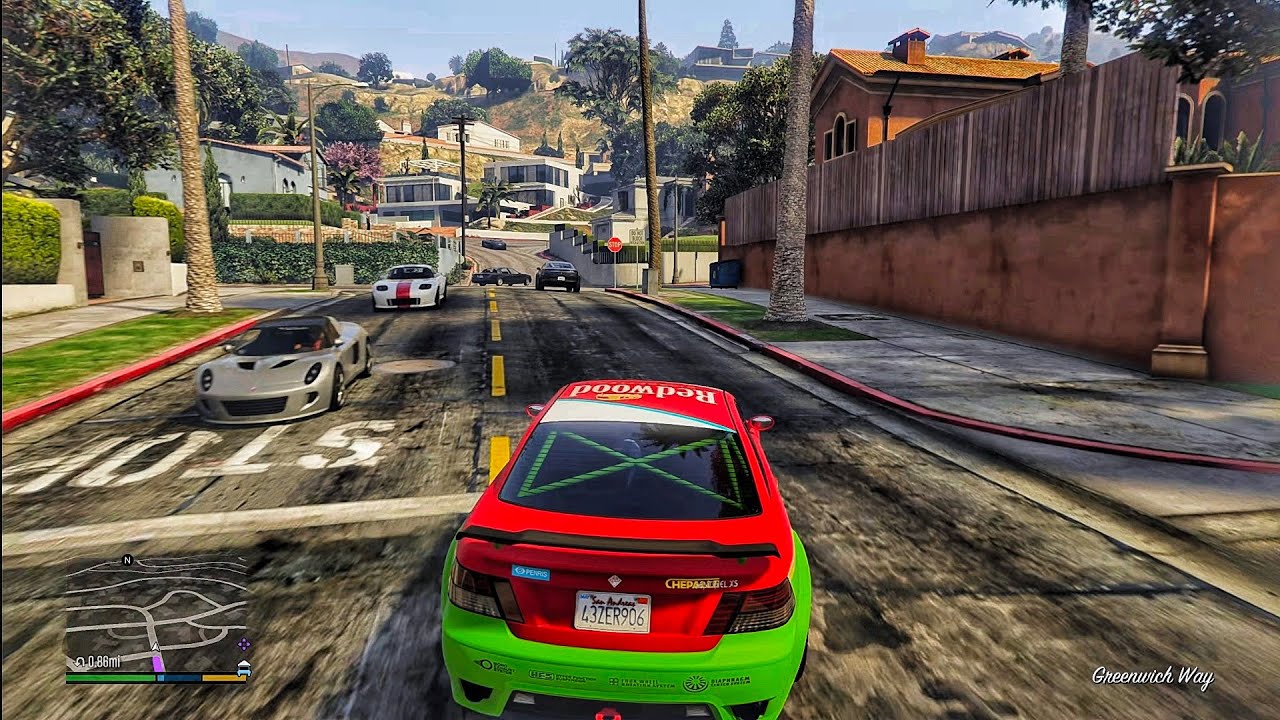 Grand Theft Auto V PS5 Free-roam Gameplay #1696