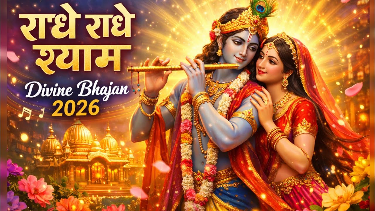 राधे राधे श्याम रंग में | Beautiful Radha Krishna Bhajan 2026 | Vrindavan Devotional Song