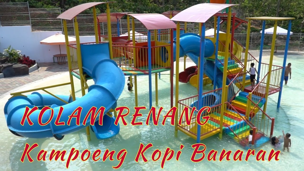 KOLAM RENANG Kampoeng Kopi Banaran || Belajar Renang