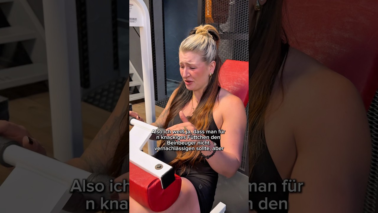 So TRIFFST du RICHTIG den BEINBEUGER🔥 #beintraining #muskelaufbau #trainingstipps