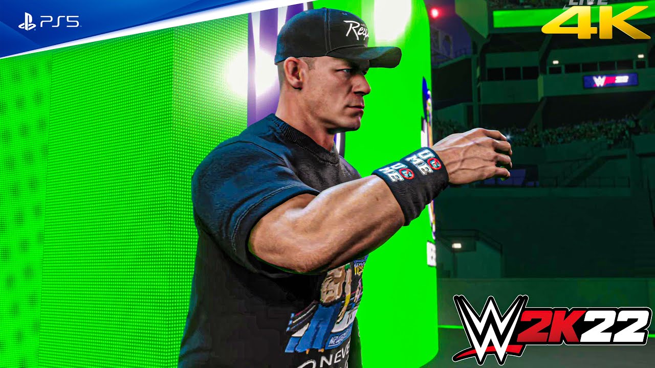 WWE 2K22 John Cena, vs Triple H, Randy Orton, Handicap Matches | PS5 [4K60fps]