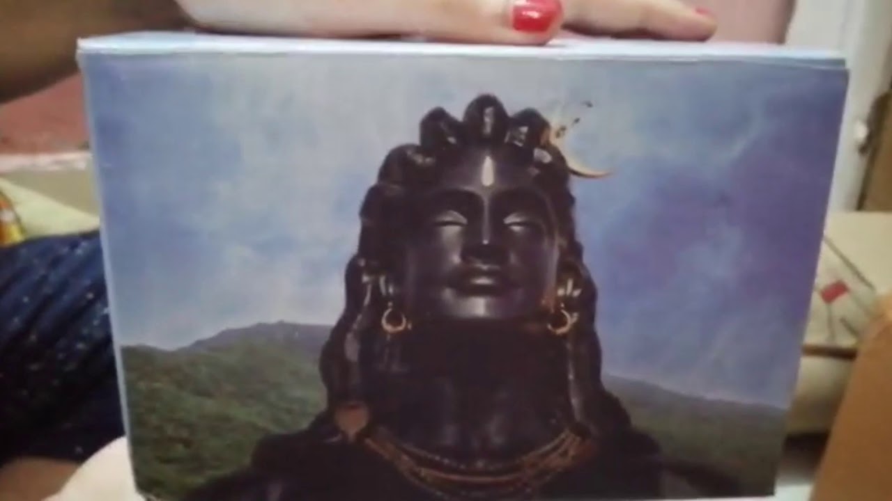 Unboxing of ADIYOGI Statue / In Tamil / Adiyogi Miniature Statue / Size : 4inch / Review / Adiyogi /