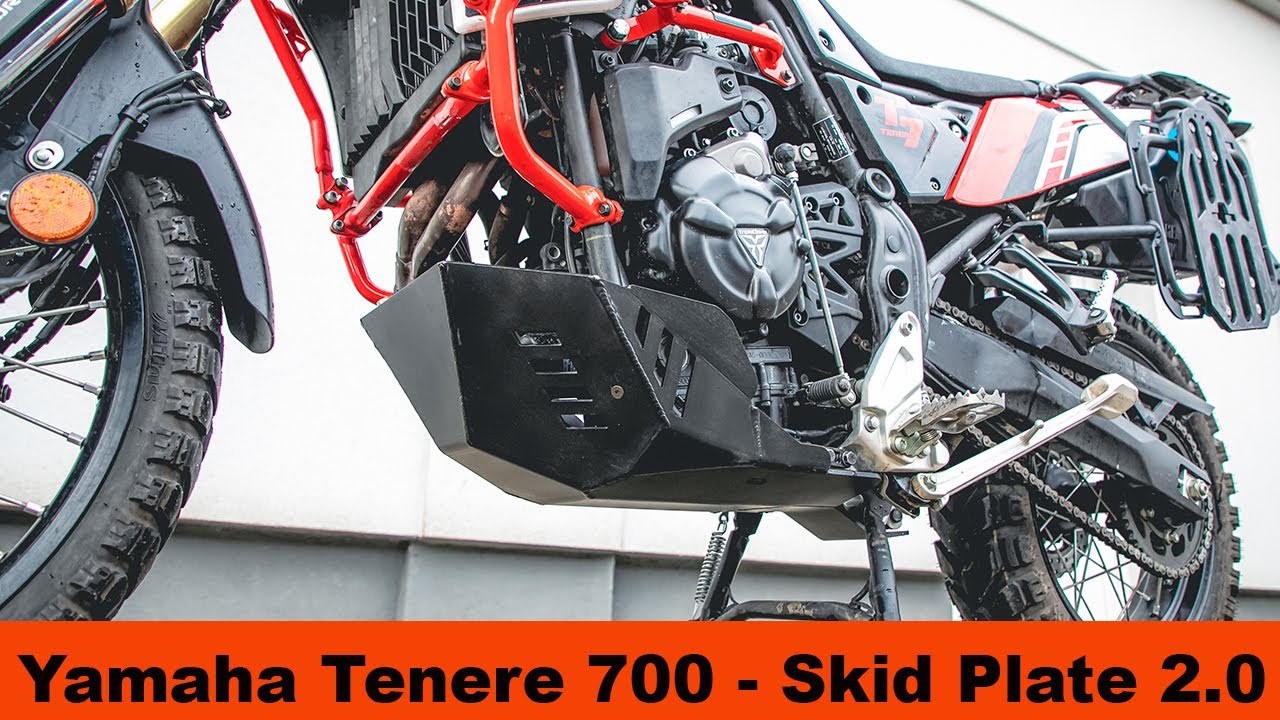 Yamaha Tenere 700 Skid Plate E5 2.0 - Installation Guide