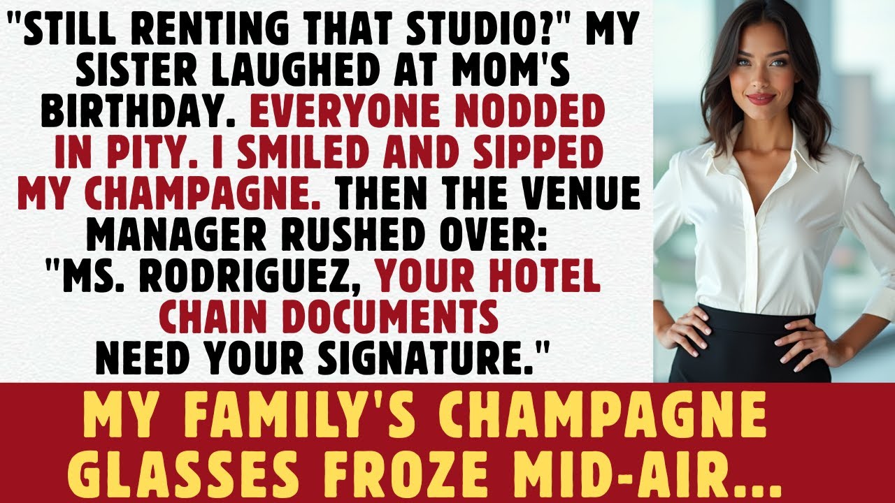 На дне рождения мамы сестра спросила: «Вы все еще арендуете помещение?» — после чего управляющая ...