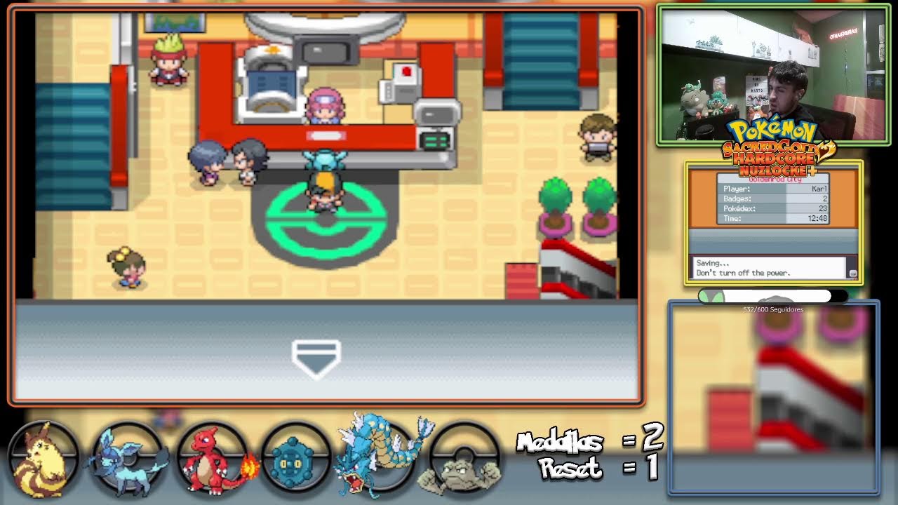 LO SIENTO | POKÉMON SACRED GOLD HC+ DEATHLESS [DIA 2] | !captura !video