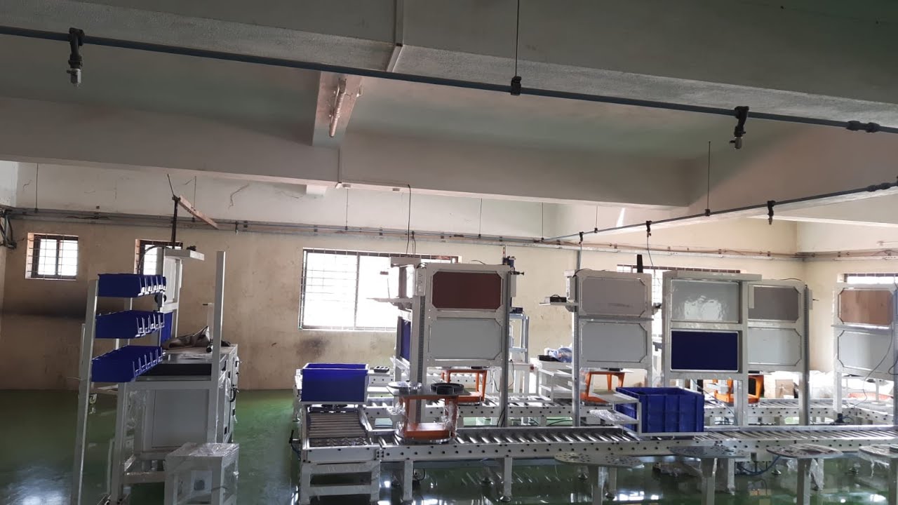 Kitting based assembly line