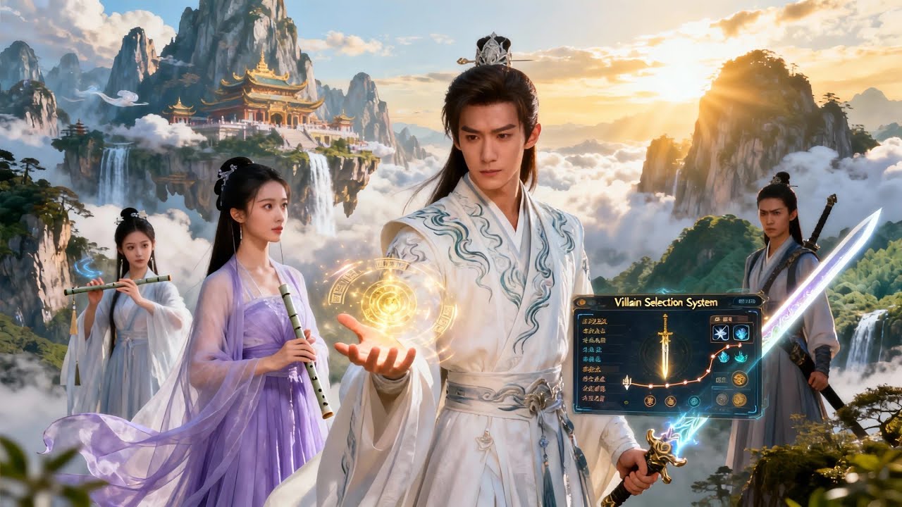 【FULL】He Transmigrated Into A Cultivation World And Activated The Villain System.#minidrama #system