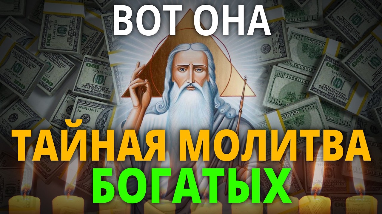 ДЕНЬГИ ПОТЕКУТ РУЧЬЕМ. Псалом 90. ТАЙНАЯ МОЛИТВА БОГАТЫХ ЛЮДЕЙ