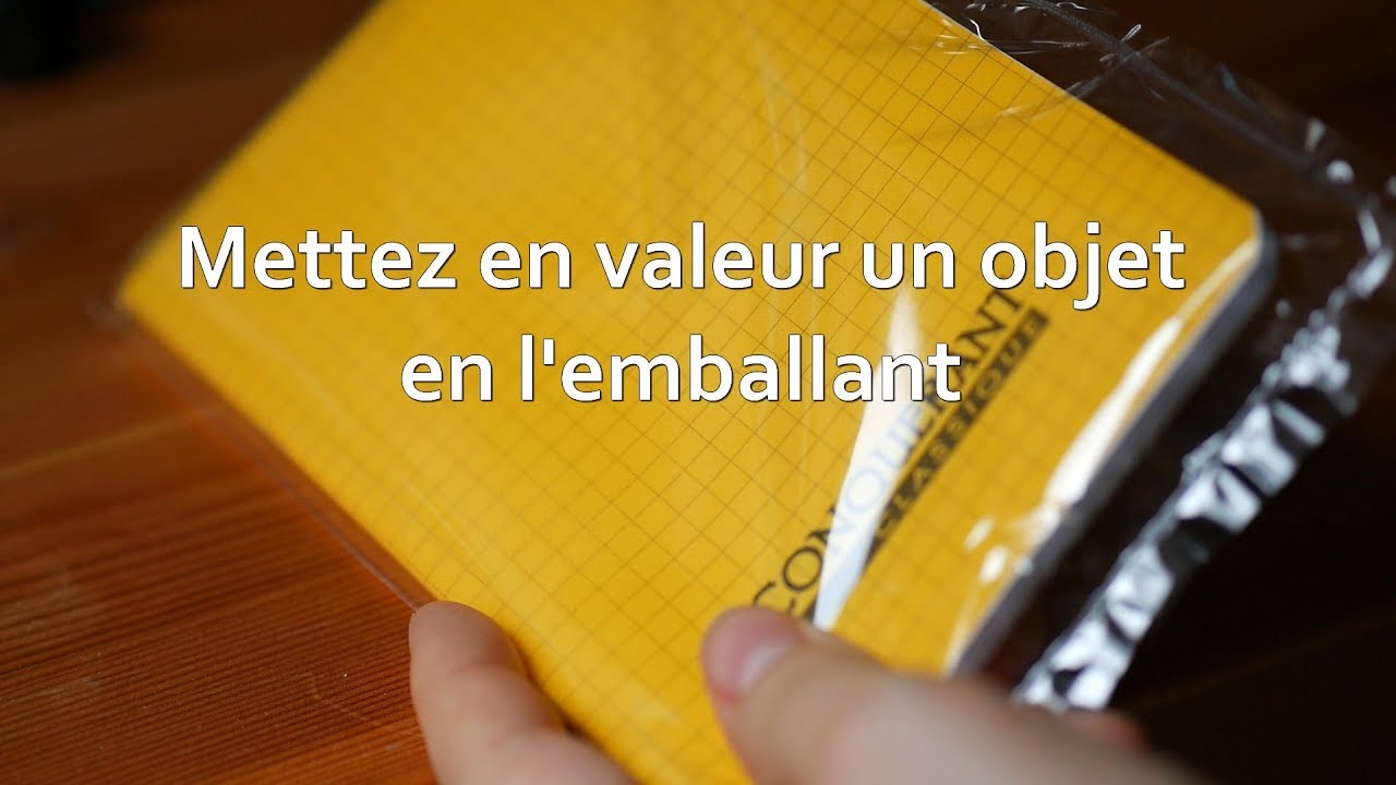 Comment emballer un livre et sceller un produit soi-m&ecirc;me (nourriture, cd, dvds, objet e-commerce)