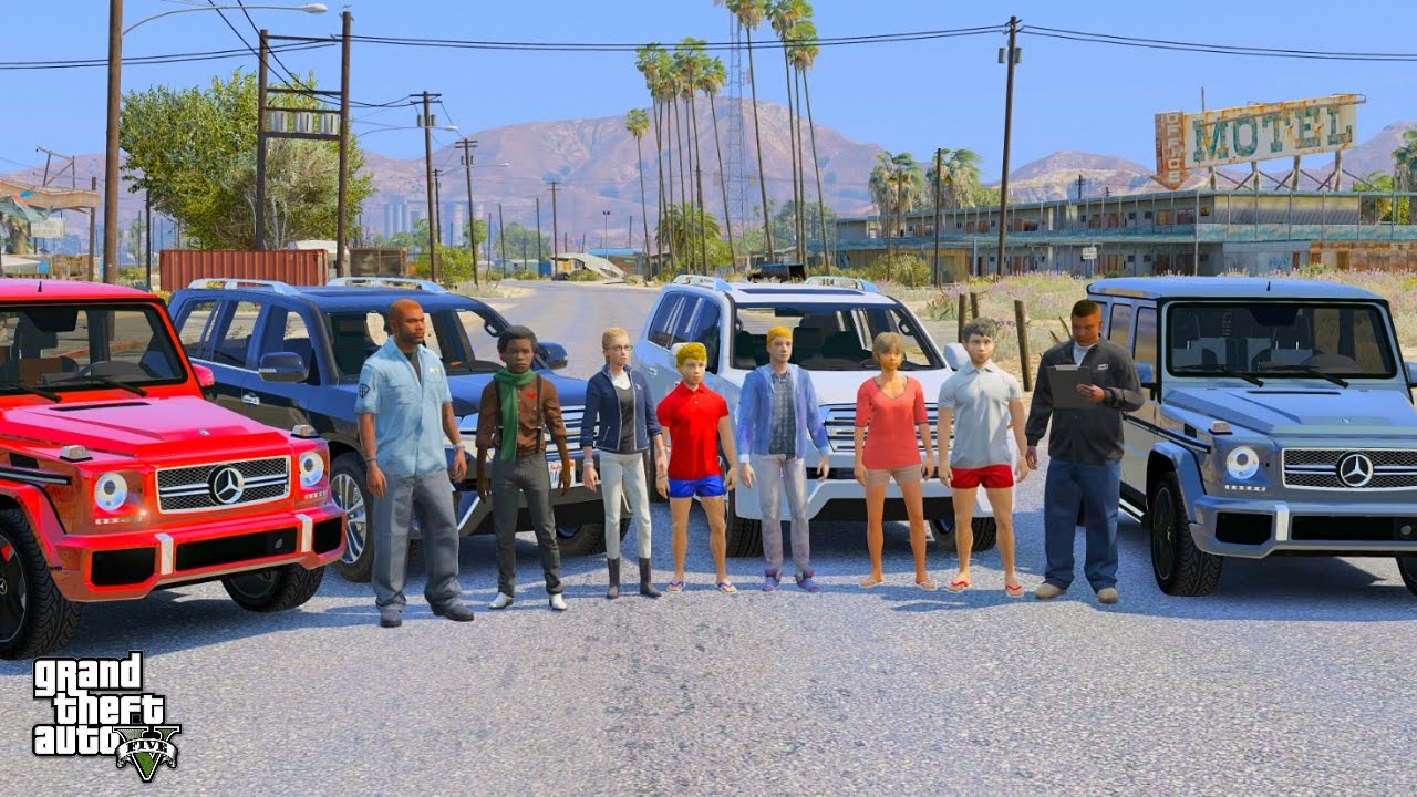 GTA 5 REAL LIFE TEEN MOD #39 ROAD TRIP BACK TO LOS SANTOS!