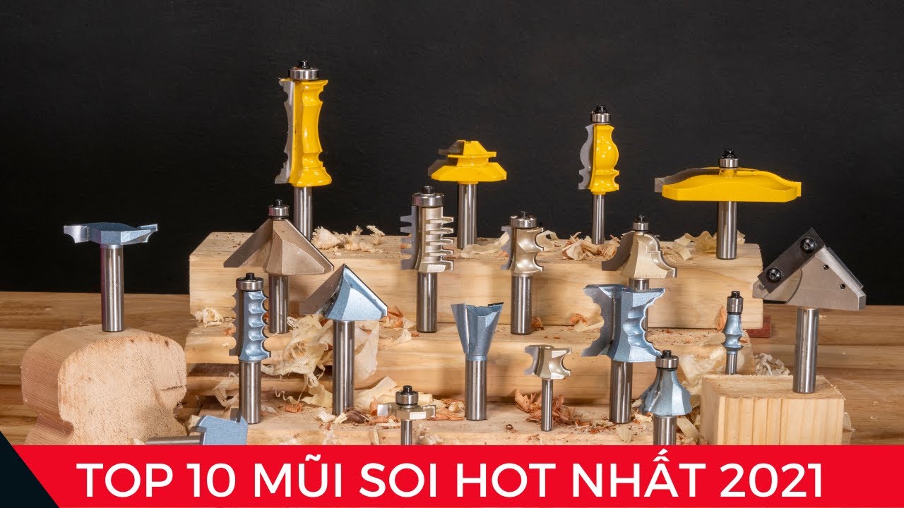 Review Top 10 Mũi Phay Soi Gỗ HOT - BÁN CHẠY nhất  2021-2022 | Liên hệ 1900966958 - Vinachi.vn