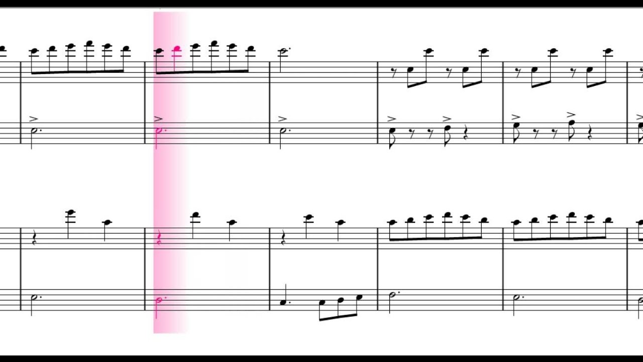 「かえるのうた」変奏曲（ピアノ連弾）　楽譜/中級