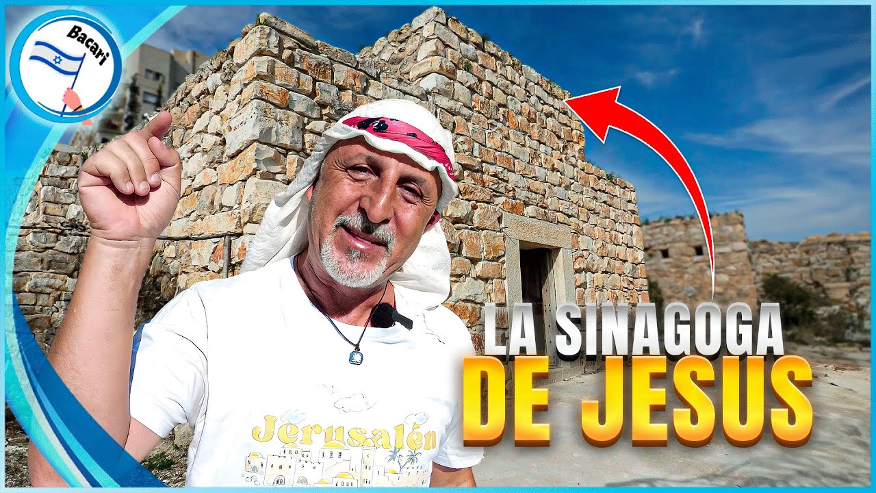 La unica SINAGOGA en ISRAEL de tiempos de JESUS