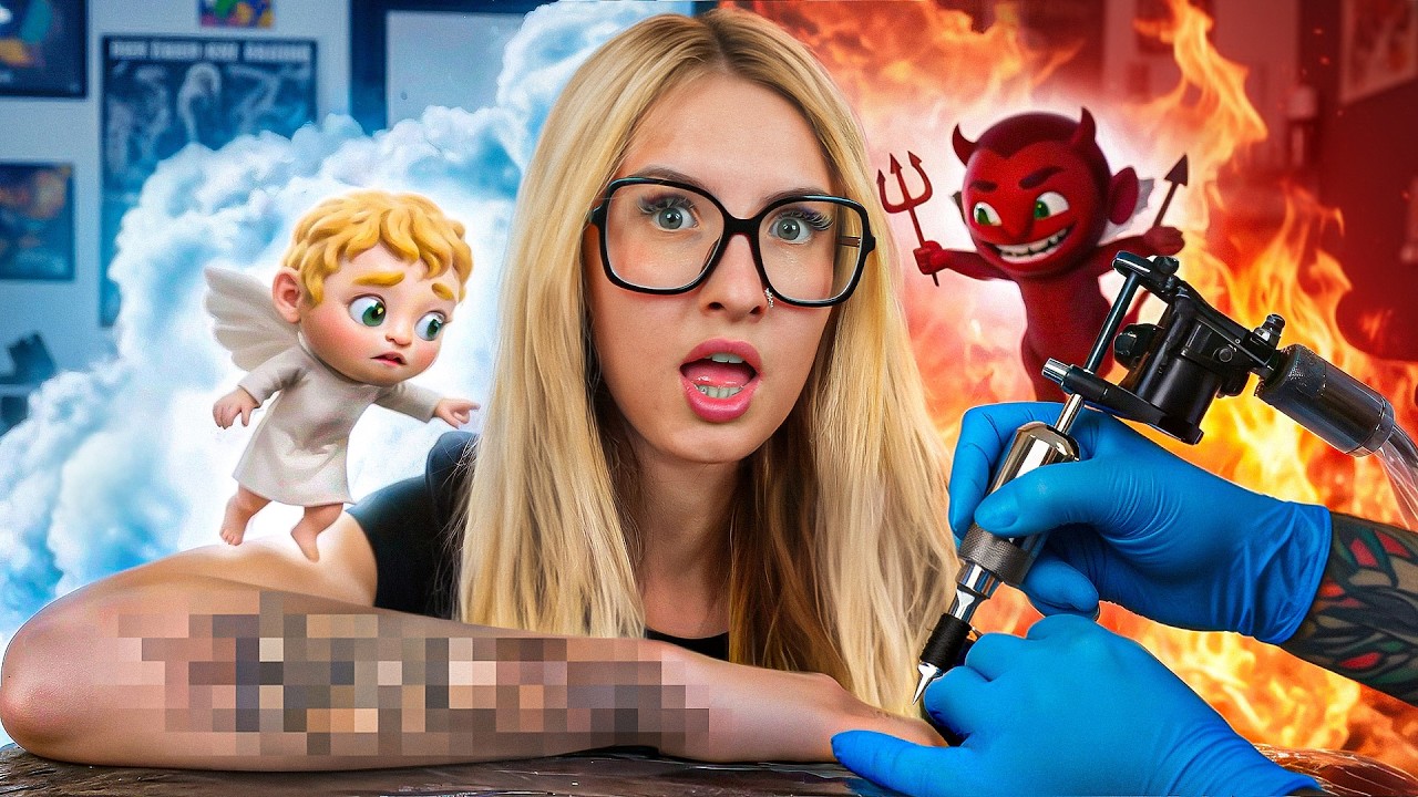 ANIOŁ I DIABEŁ DECYDUJĄ O NASZYM DNIU‼️😇👿