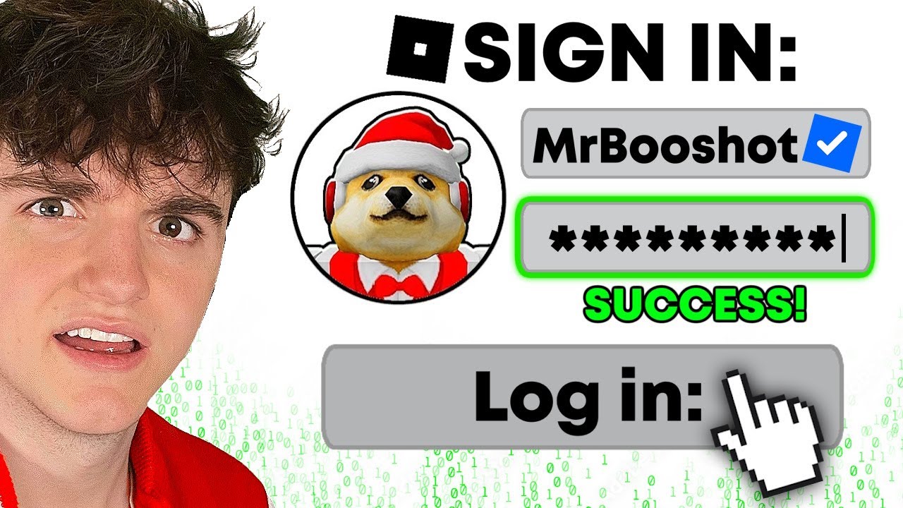 YOU Can Login to MY Roblox Account..