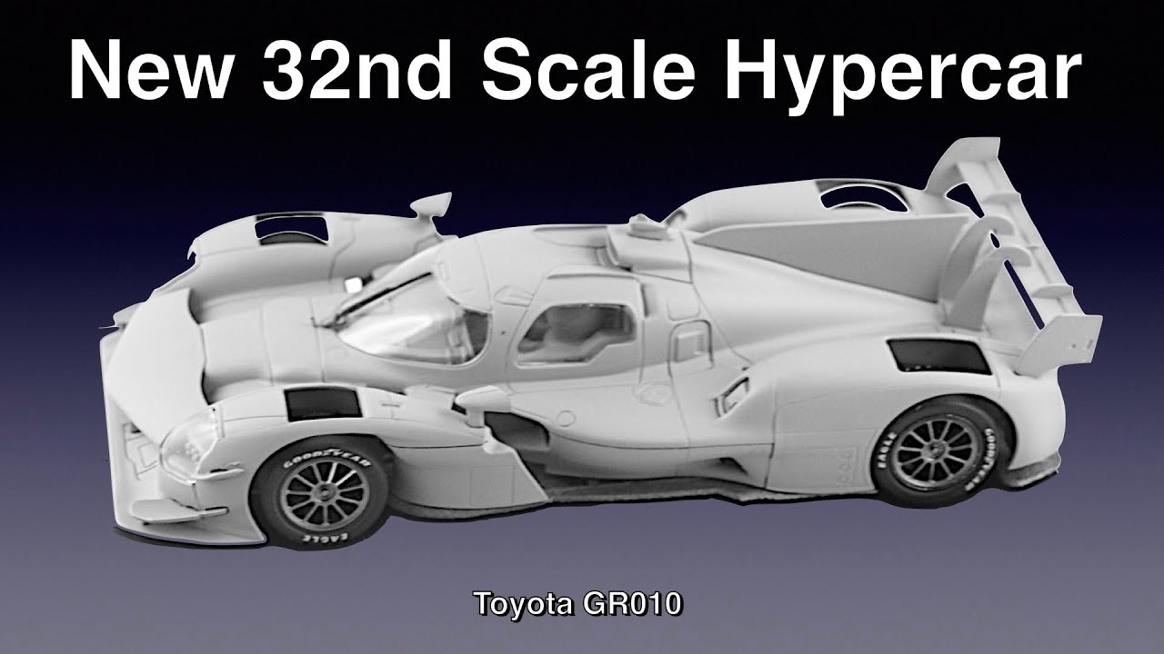 New Toyota GR010 Hypercar in 32nd Scale