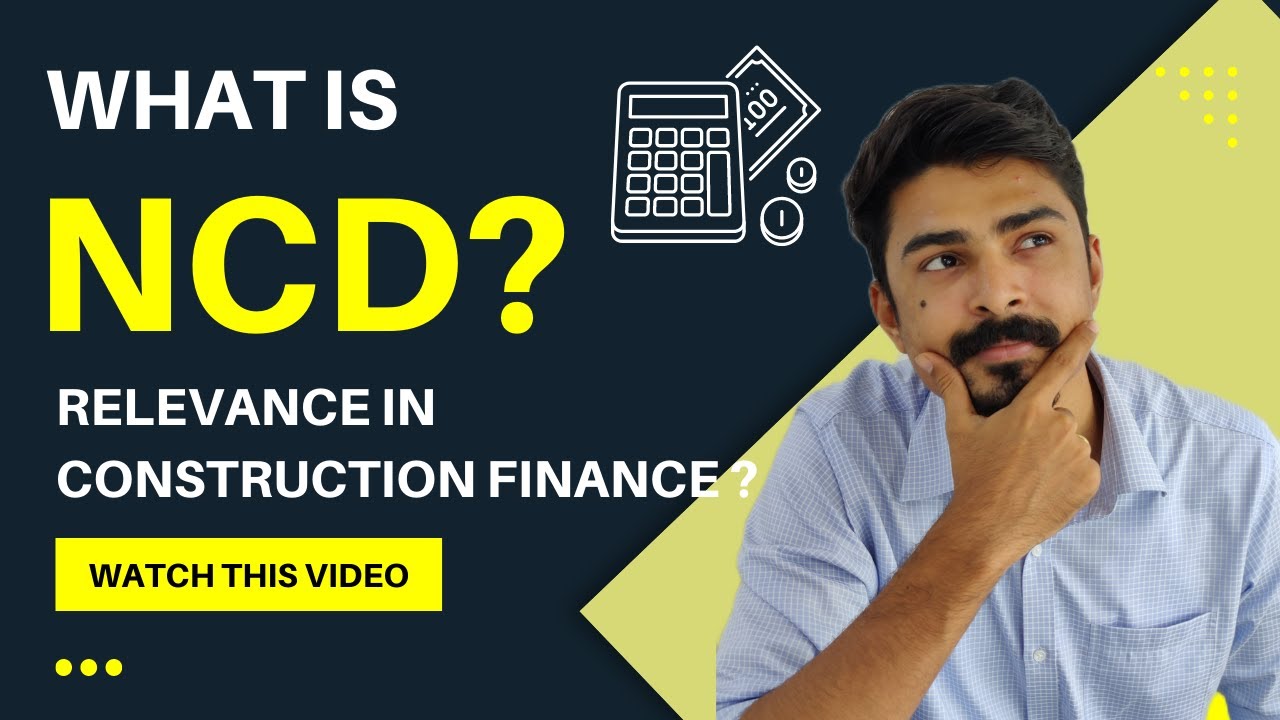 How does NCD format of lending work in Construction Finance ?