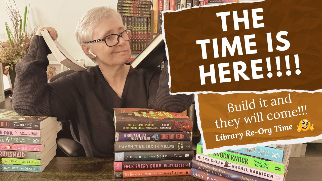 I'm Finally Doing it!! It's time to tackle my library shelves 📚 So let's go!!! Part 1 of 3!!