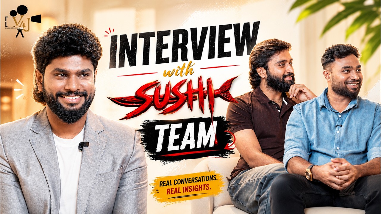 Exclusive Interview with Gowtham Raj & Vishal S | VJ Pandi | Sushi Tamil Movie | V4U Entertainment