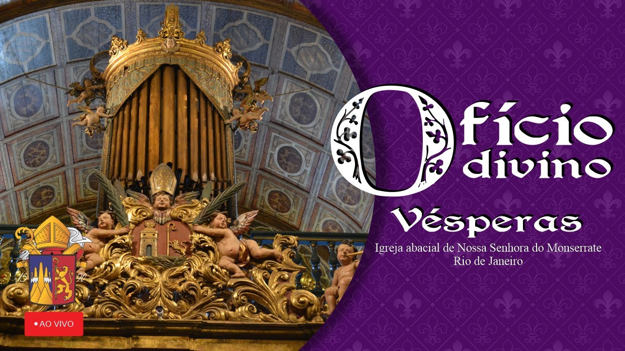 Ofício de Vésperas ao vivo - Segunda-feira - 16/03/2026 - Deixe suas intenções!