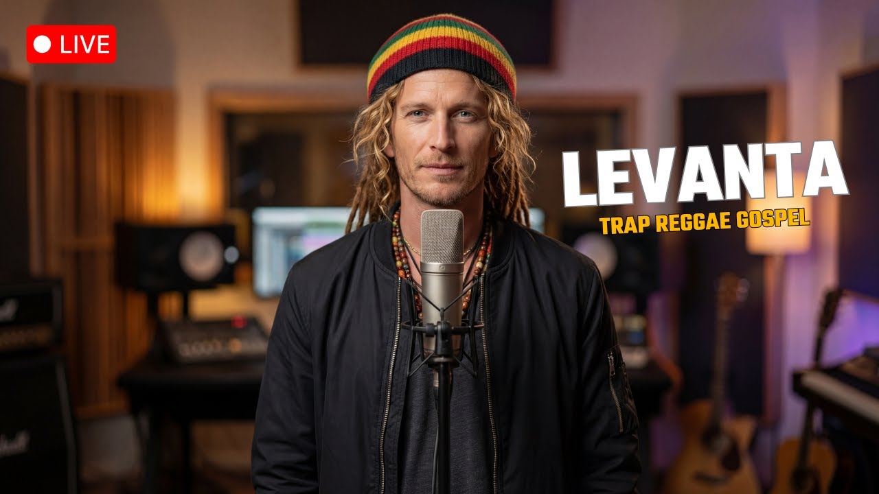 LEVANTA - EI, RESPIRA FUNDO. DEUS AINDA T&Aacute; AQUI - Trap reggae gospel - #gospelmusic #reggaegospel