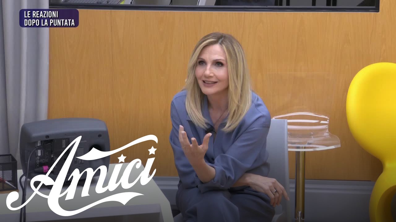 Amici 25 - Le parole della prof. Cuccarini