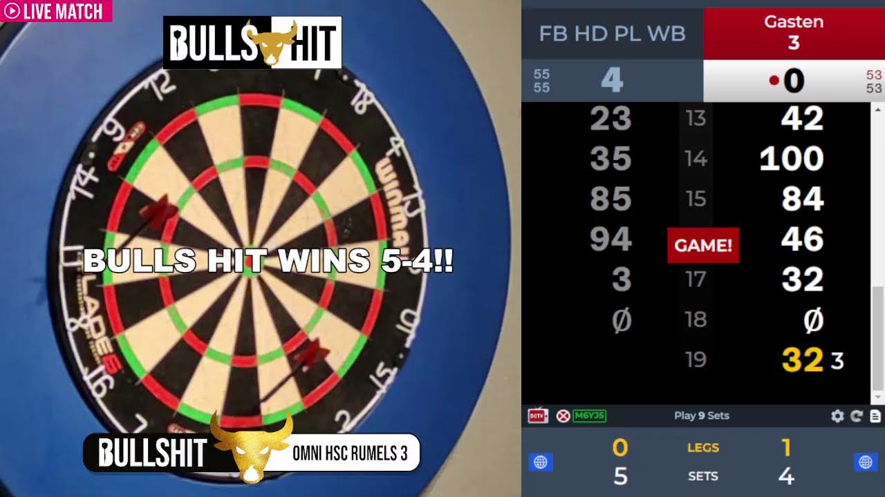 Livestream Bulls Hit VS Omni HSC Rumels 3