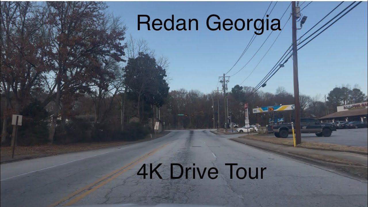 Redan Georgia 4K Drive Tour 