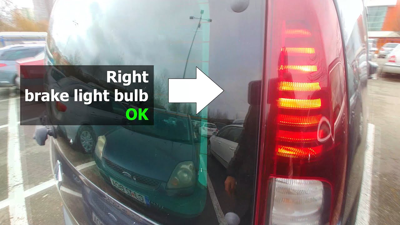 How to Check car Brake Lights by yourself? (Rubber mat, Renault Espace IV)