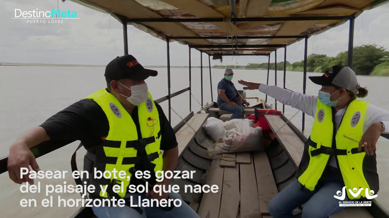 Recorrido por las aguas del río Meta en Puerto López