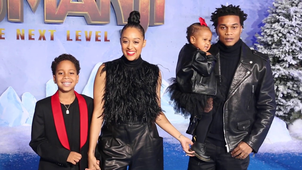 Tia Mowry-Hardrict - premiere of Jumanji: The Next Level