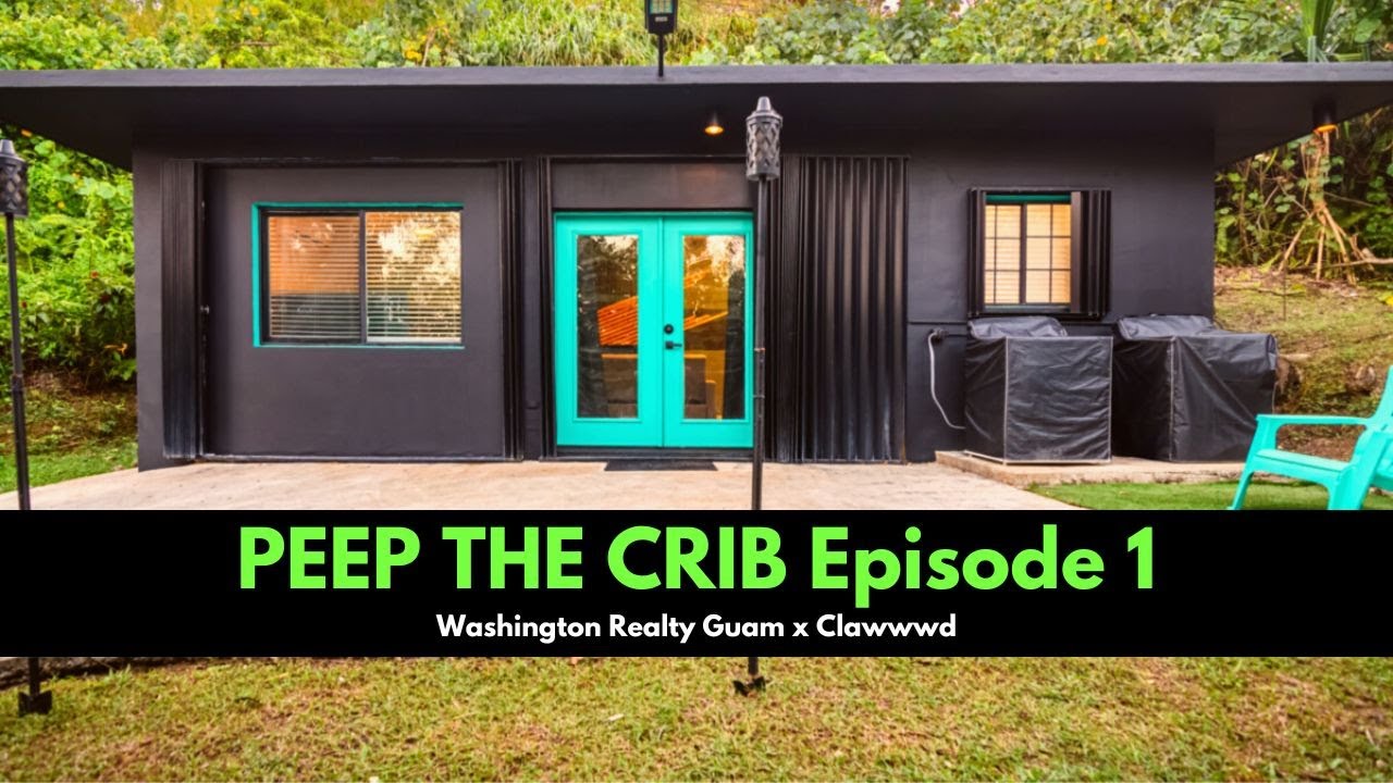 CUSTOM DESIGNED Studio Home Tour | Guam Rental Tour